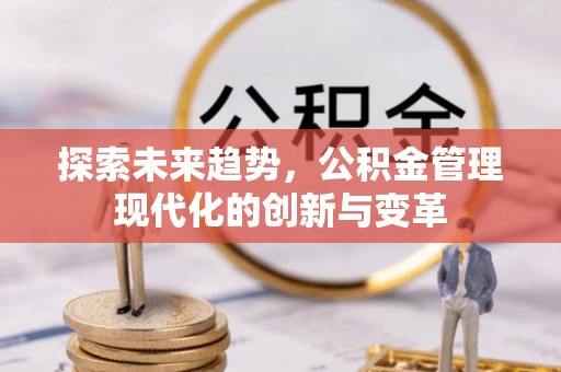 凌云探索未来趋势，公积金管理现代化的创新与变革
