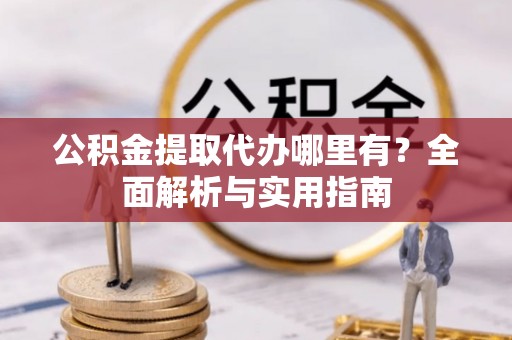 凌云公积金提取代办哪里有？全面解析与实用指南
