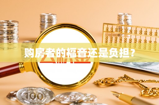 凌云购房者的福音还是负担？
