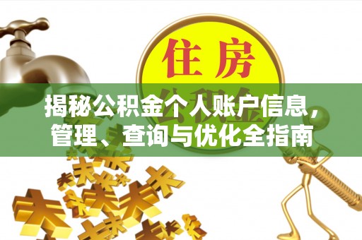 凌云揭秘公积金个人账户信息，管理、查询与优化全指南