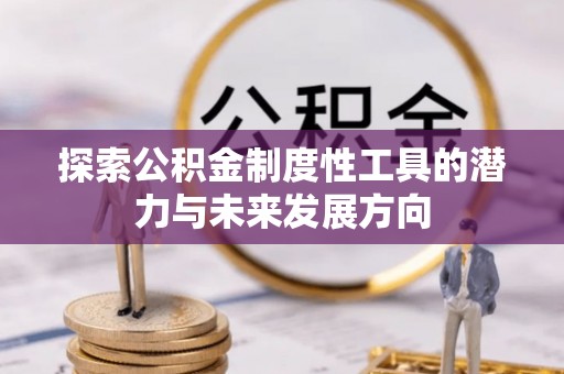 凌云探索公积金制度性工具的潜力与未来发展方向