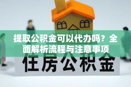 凌云提取公积金可以代办吗？全面解析流程与注意事项