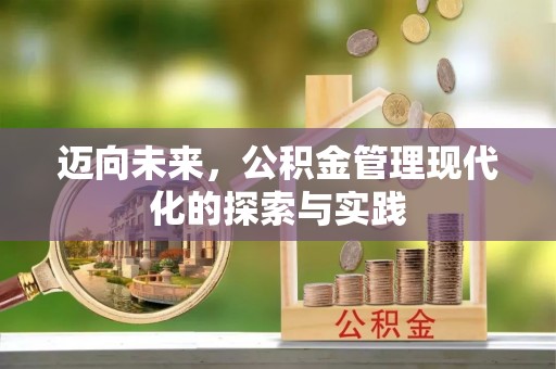 凌云迈向未来，公积金管理现代化的探索与实践