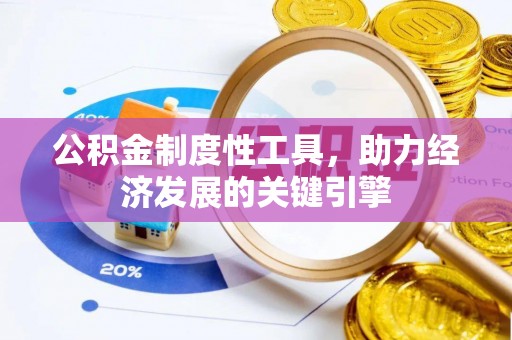 凌云公积金制度性工具，助力经济发展的关键引擎