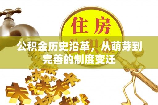 凌云公积金历史沿革，从萌芽到完善的制度变迁