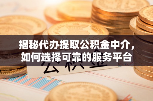 凌云揭秘代办提取公积金中介，如何选择可靠的服务平台