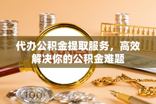 凌云代办公积金提取服务，高效解决你的公积金难题