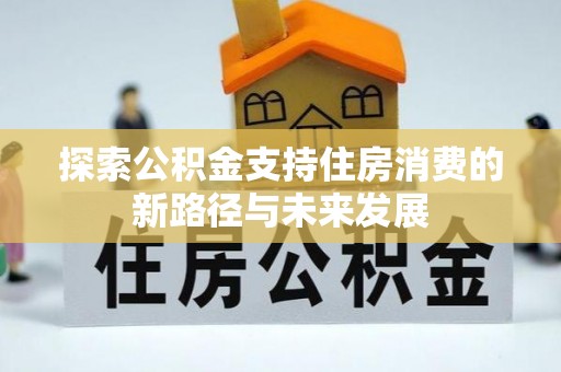 凌云探索公积金支持住房消费的新路径与未来发展