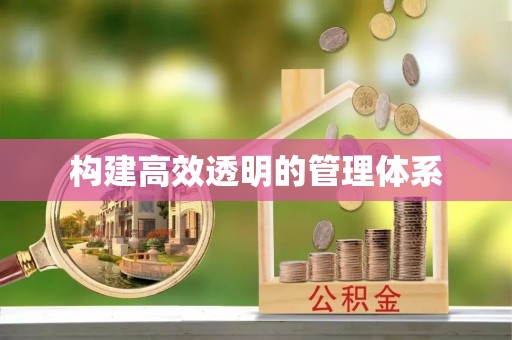 凌云构建高效透明的管理体系