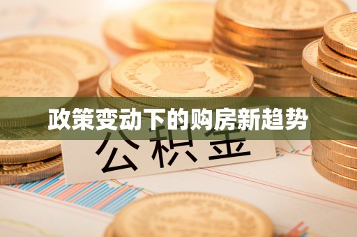 凌云政策变动下的购房新趋势