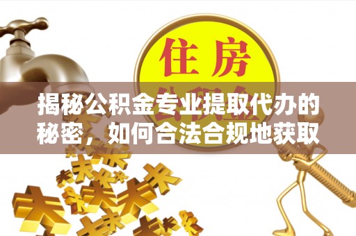 凌云揭秘公积金专业提取代办的秘密，如何合法合规地获取你的住房基金？