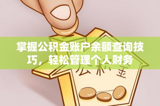 凌云掌握公积金账户余额查询技巧，轻松管理个人财务