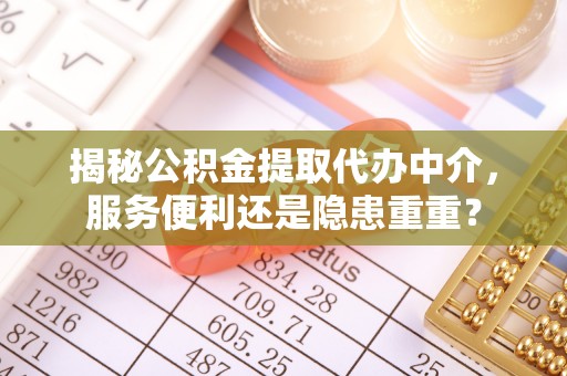 凌云揭秘公积金提取代办中介，服务便利还是隐患重重？