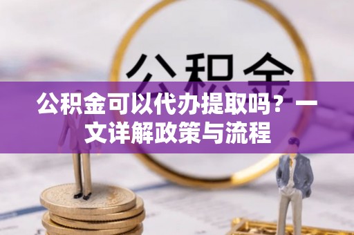 凌云公积金可以代办提取吗？一文详解政策与流程