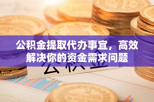 凌云公积金提取代办事宜，高效解决你的资金需求问题