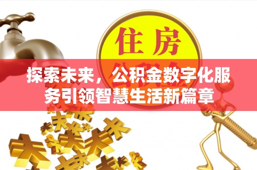 凌云探索未来，公积金数字化服务引领智慧生活新篇章