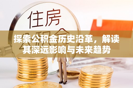 凌云探索公积金历史沿革，解读其深远影响与未来趋势