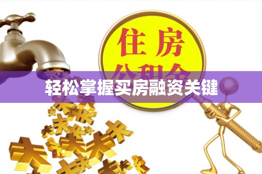 凌云轻松掌握买房融资关键