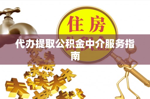 凌云代办提取公积金中介服务指南
