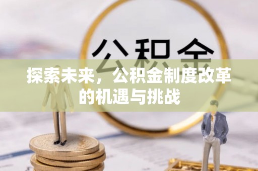 凌云探索未来，公积金制度改革的机遇与挑战