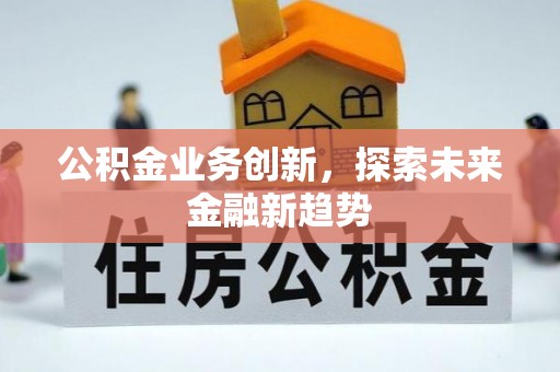凌云公积金业务创新，探索未来金融新趋势