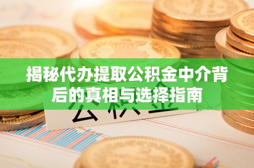 凌云揭秘代办提取公积金中介背后的真相与选择指南