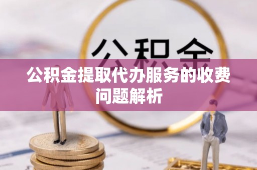 凌云公积金提取代办服务的收费问题解析