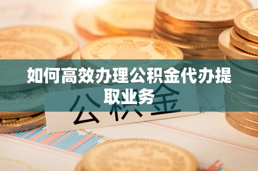 凌云如何高效办理公积金代办提取业务