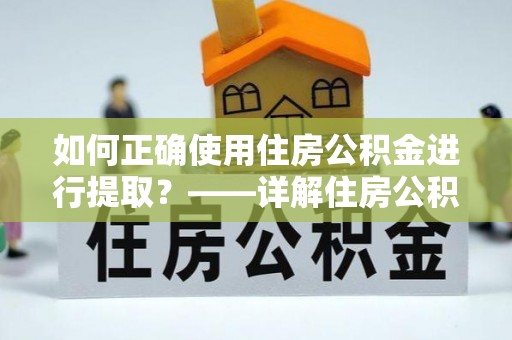 凌云如何正确使用住房公积金进行提取？——详解住房公积金代办提取流程与注意事项