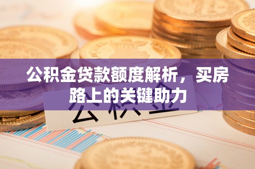 凌云公积金贷款额度解析，买房路上的关键助力