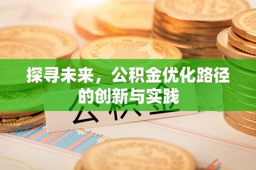 凌云探寻未来，公积金优化路径的创新与实践