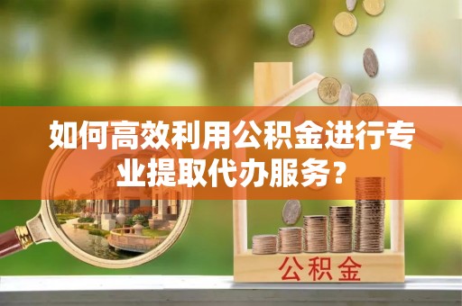 凌云如何高效利用公积金进行专业提取代办服务？