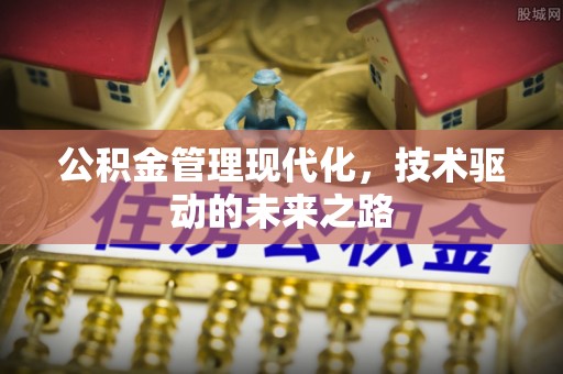 凌云公积金管理现代化，技术驱动的未来之路